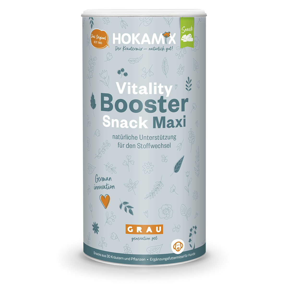Grau Hund Hokamix30 Snack Maxi | 800 g