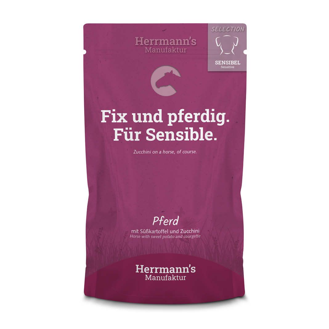 Herrmanns Selection - Sensible - Bio Huhn mit Karotte und Reis | 6 x 800 g