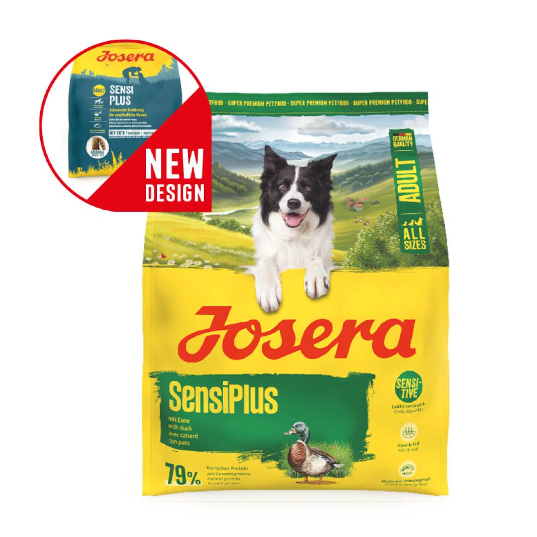 JOSERA Trockenfutter SENSIPLUS für sensible Hunde 900g, 5,69
