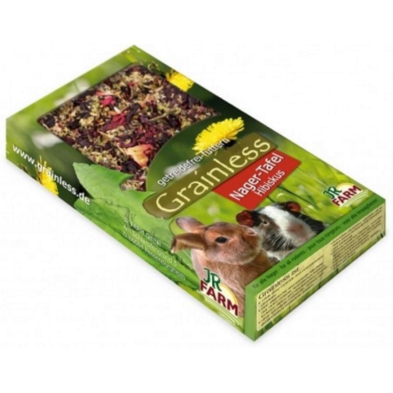 JR Farm Grainless Nager-Tafel Hibiskus | 7 Stck.