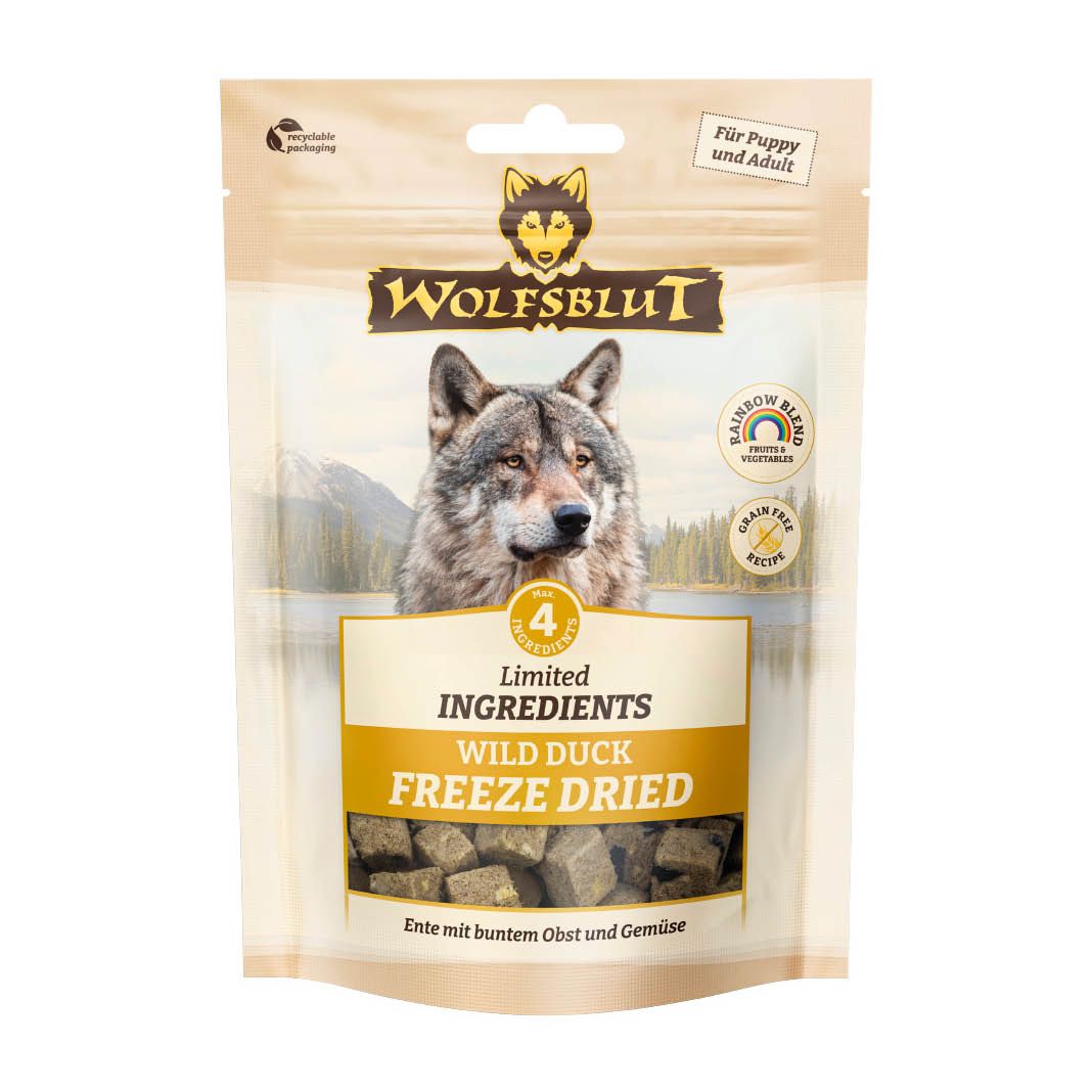 Wolfsblut Limited Ingredients Freeze Dried - Wild Duck | 7 x 70 g