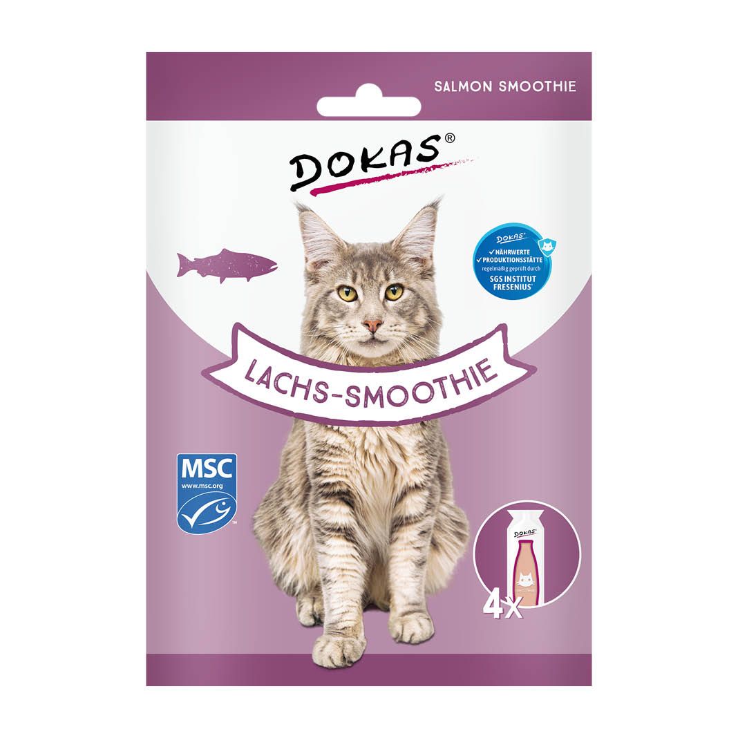 Dokas Cat Lachs-Smoothie | 8 x 120 g