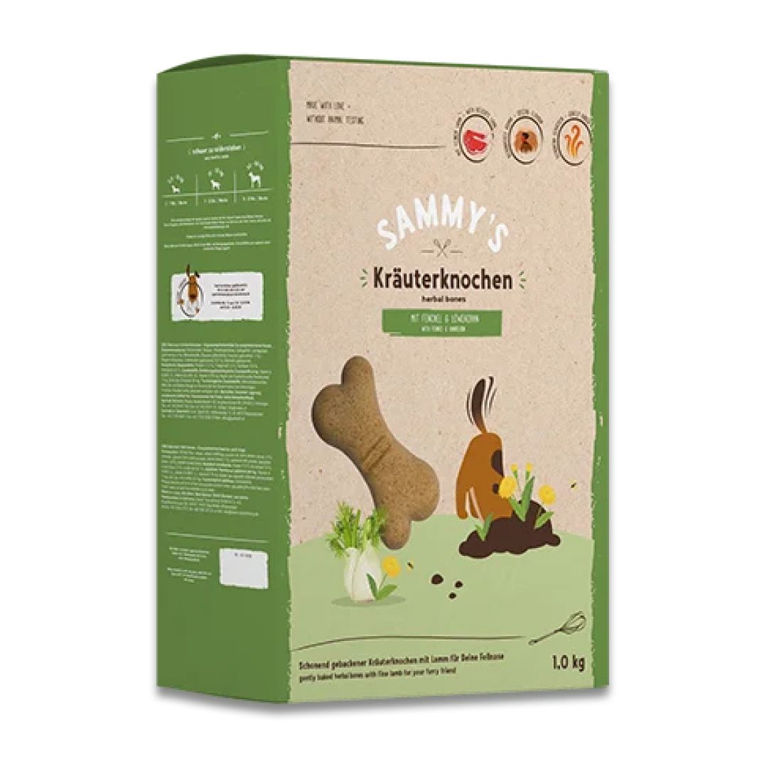 Sammy´s Kräuterknochen | 4 x 1 kg