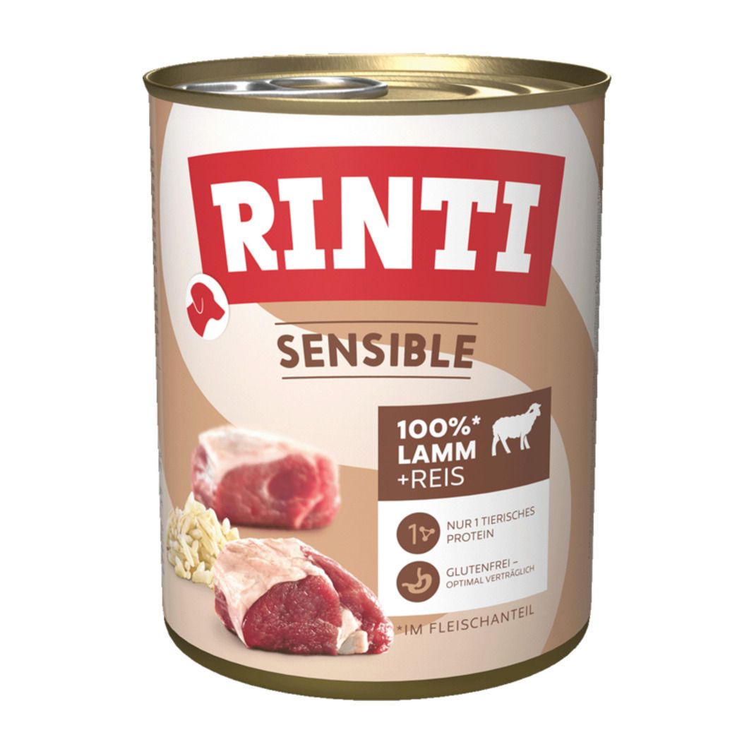 Rinti Sensible Rind & Reis | 12 x 800 g