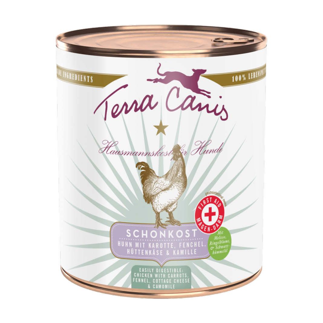 Terra Canis First Aid Magen-Darm-Schonkost - Kalb | 6 x 400 g