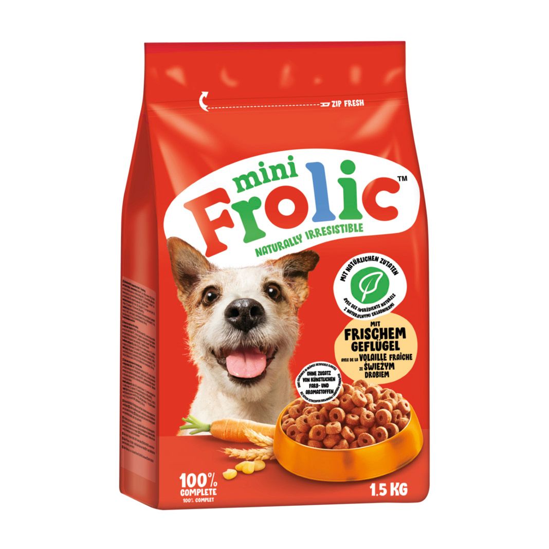 Frolic Mini Complete mit frischem Geflügel | 1,5 kg