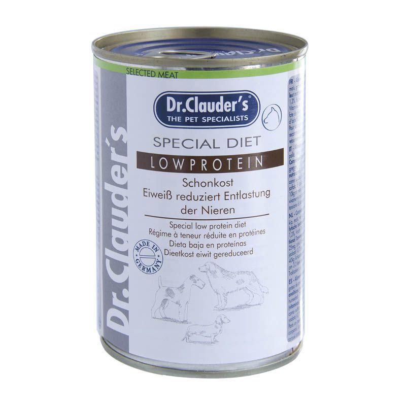 Dr. Clauder's Spezial-Diät - Schonkost - Low Calorie | 6 x 400 g