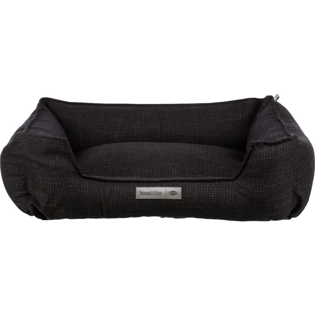 Trixie Schwarz Bett Talis, Eckig, | 80 × 60 Cm