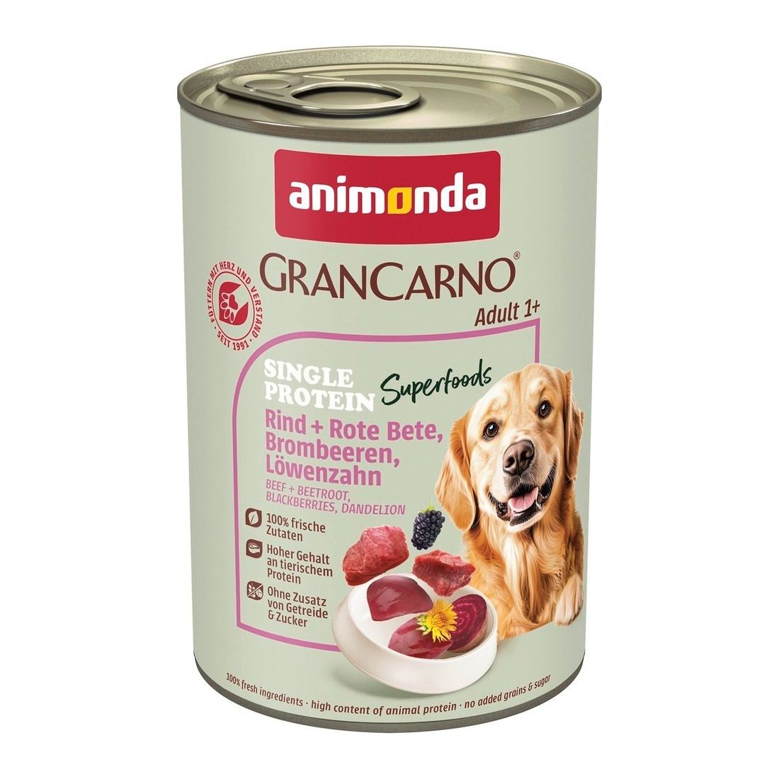 animonda GranCarno - Dose - Adult - Single Protein + Superfoods