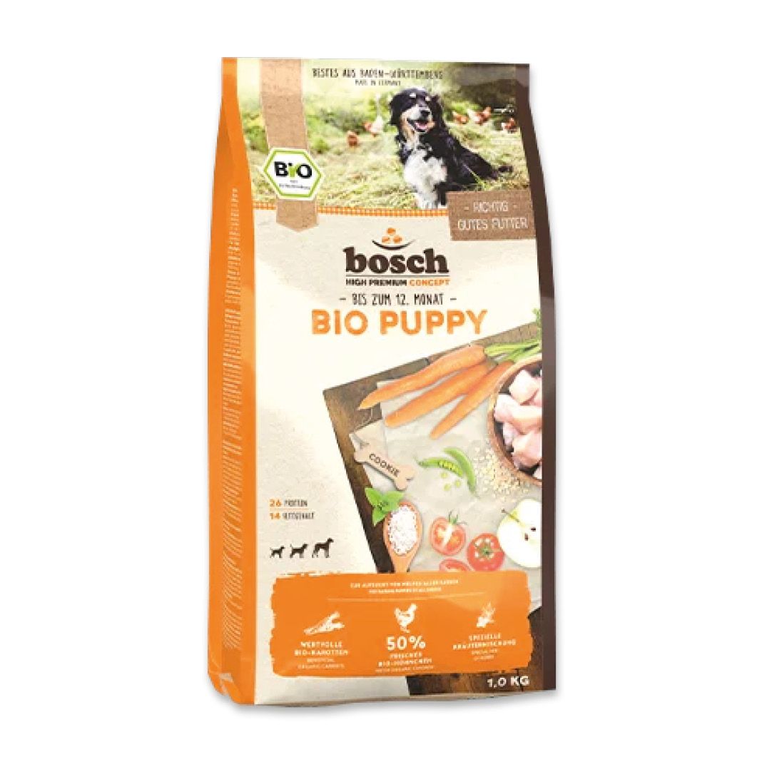 Bosch HPC Bio Puppy Hühnchen & Karotten | 5 x 1 kg