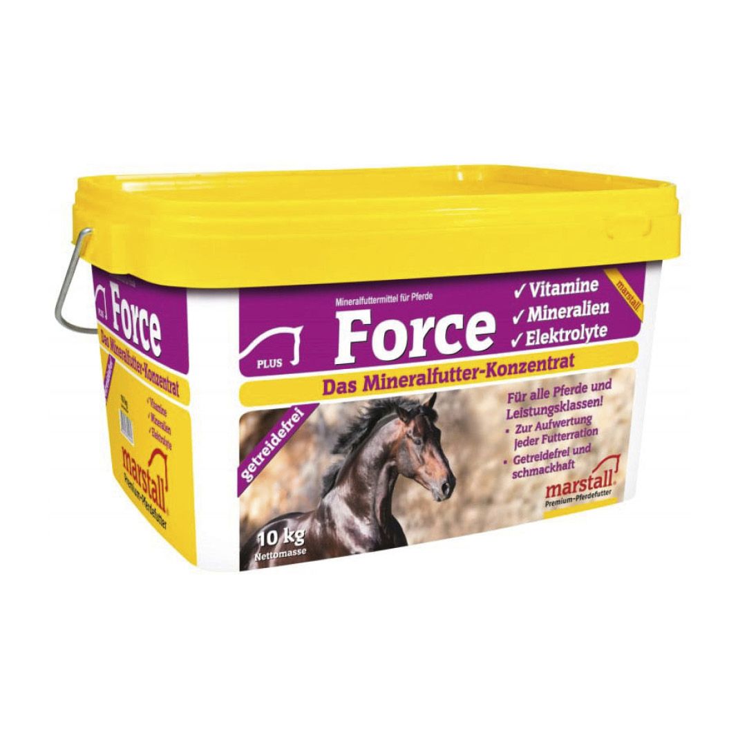 Marstall Plus - Force Mineralfutter für Pferde (Eimer)