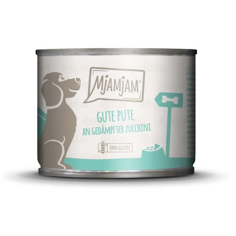 MjAMjAM Dog - Junior - Saftiges Hühnchen mit Ei | 6 x 800 g