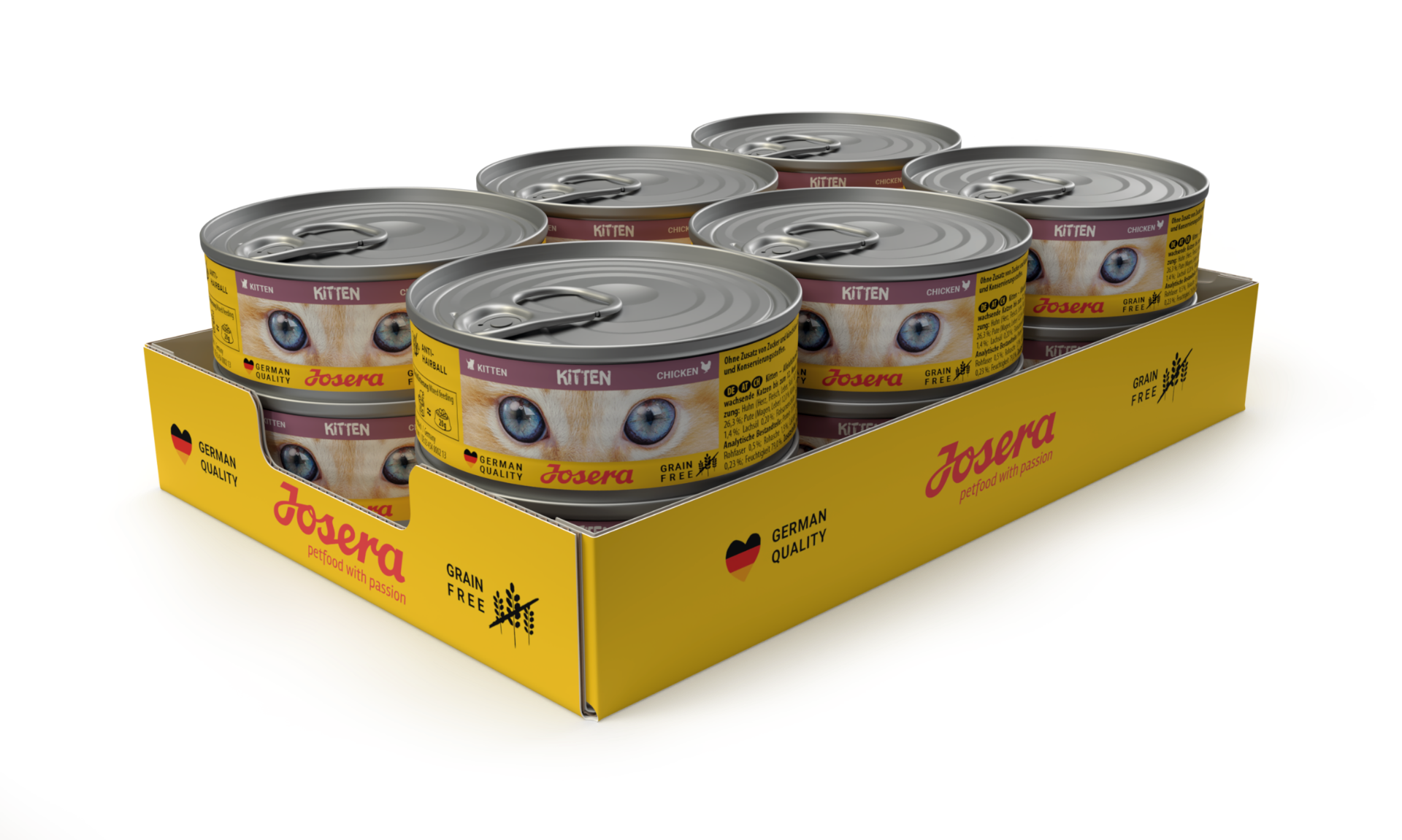 Josera Nassfutter Kitten Beef | 6 x 200 g