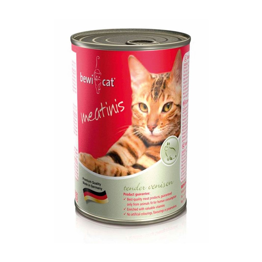 Bewi Cat Meatinis Mit zartem Wild | 400 g