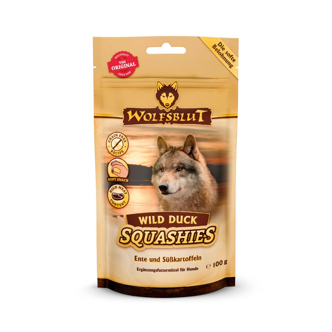 Wolfsblut Squashies Wild Duck - Ente und Süßkartoffel | 100 g