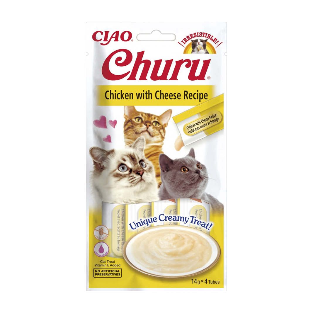 Inaba Cat Churu Hühnerfleisch mit Käse