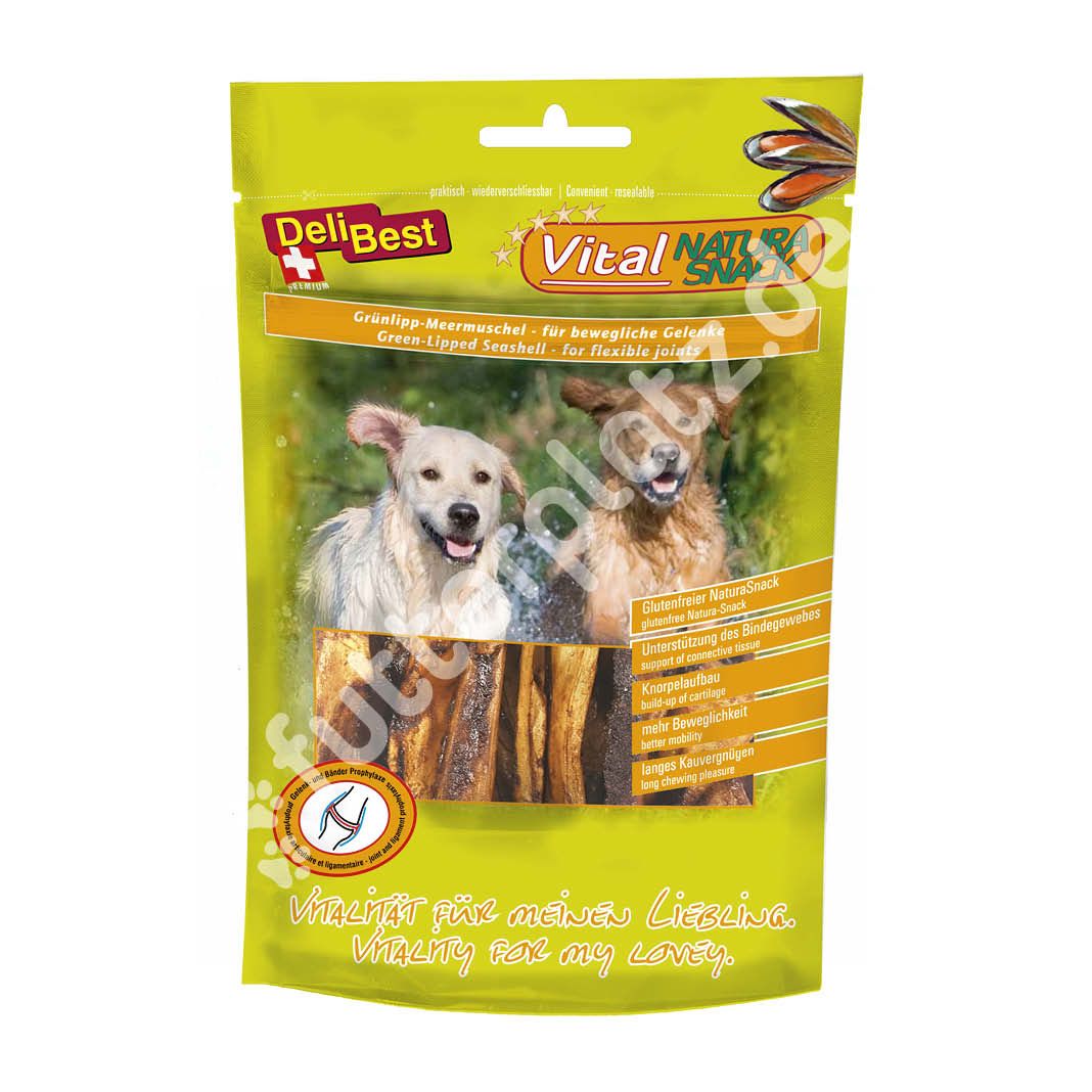 DeliBest Vital Natura Snack - Grünlipp-Meermuschel | 200 g