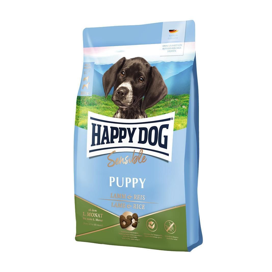 Happy Dog Supreme Sensible Puppy Lamm & Reis | 4 x 1 kg