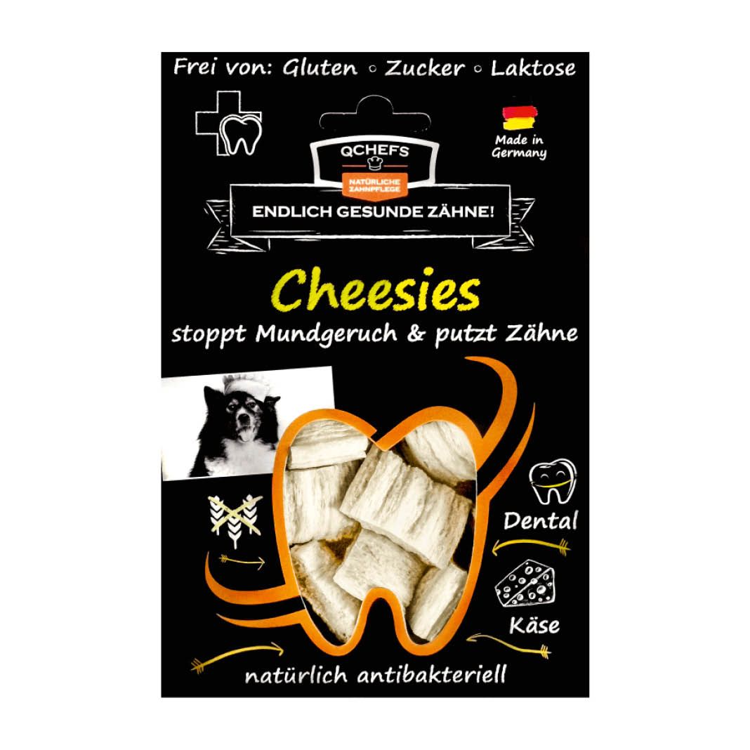 QCHEFS Dog Cheesies | 10 x 65 g