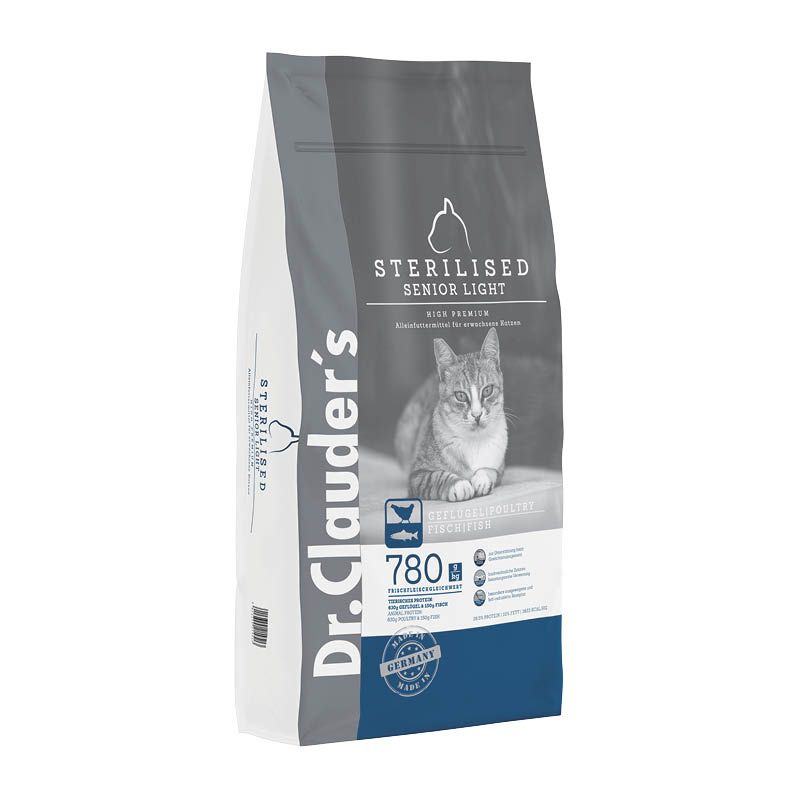 Dr. Clauder's High Premium Sterilised Senior Light | 10 kg