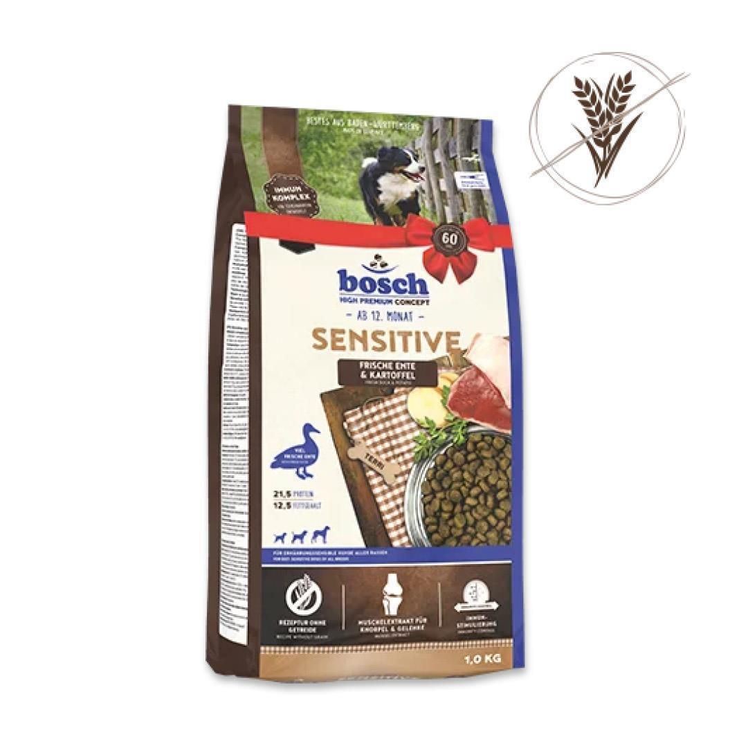 Bosch HPC Sensitive mit Ente & Kartoffel | 15 kg