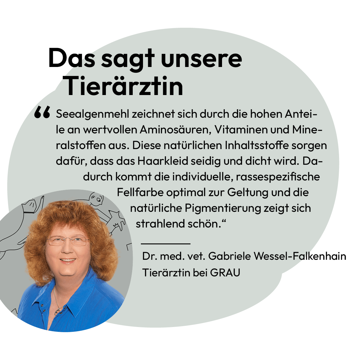 Grau Hund & Katze Seealgenmehl | 200 g