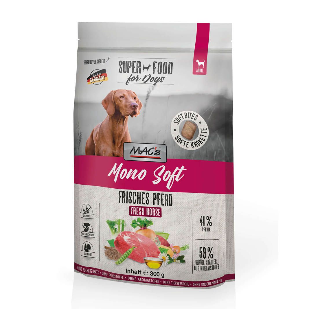 MAC's - Dog - Mono Soft - Frisches Pferd | 300 g