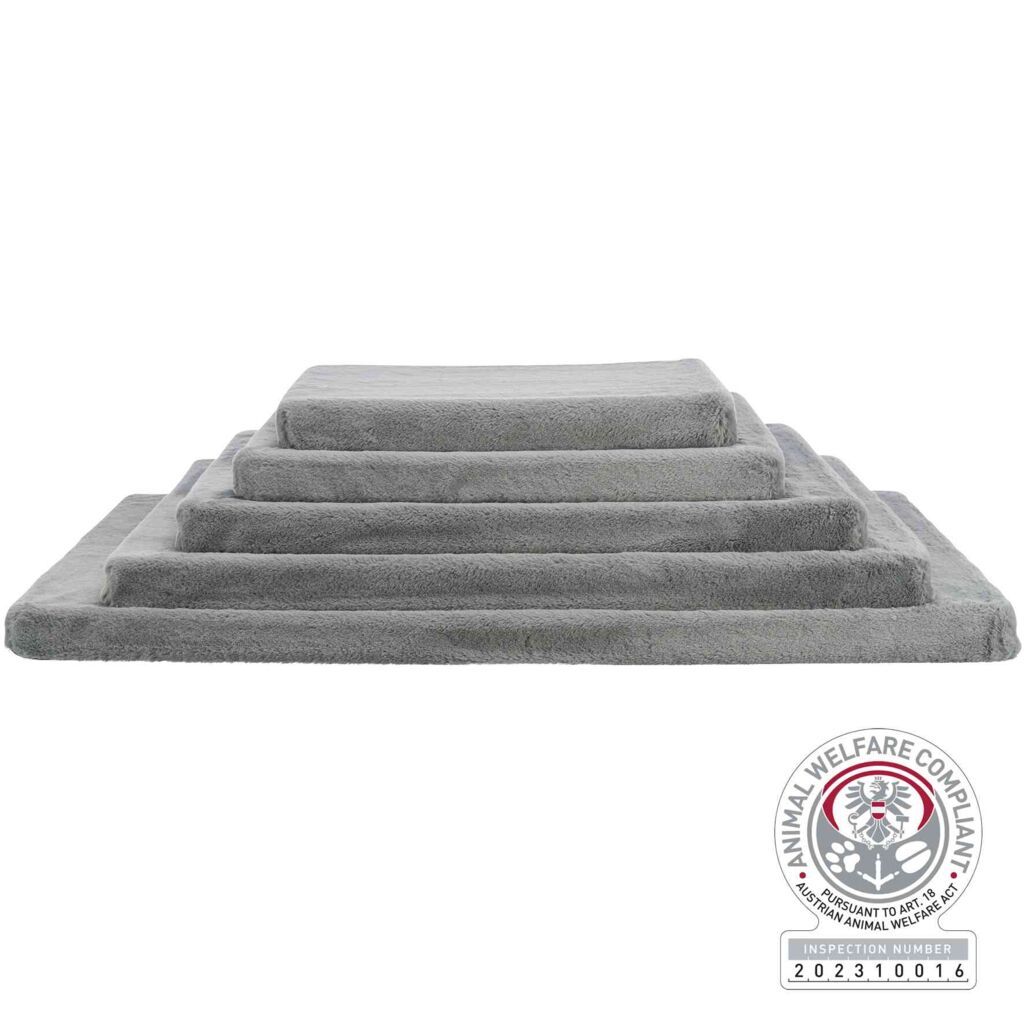 TRIXIE Vital Matratze Lonni, eckig, grau | 75 x 55 cm