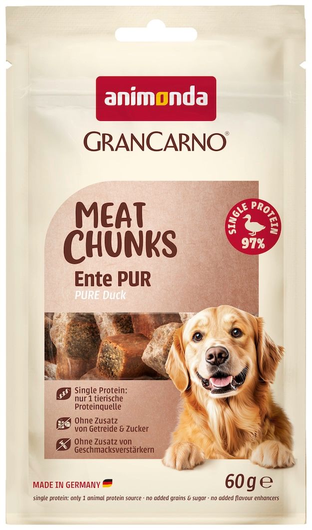 animonda Meat Chunks Adult Ente pur