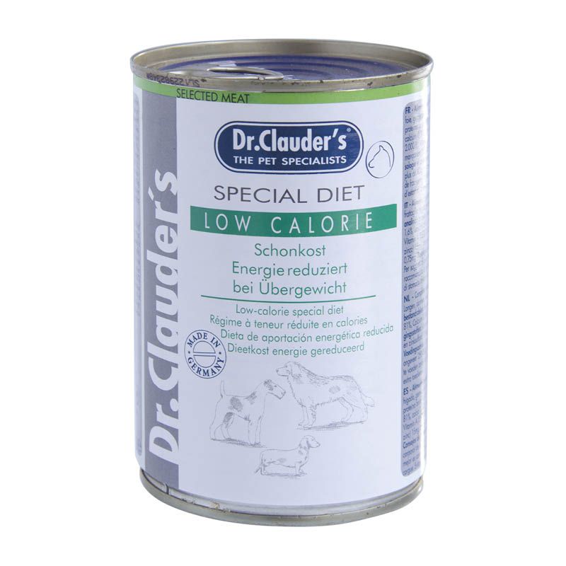 Dr. Clauder's Spezial-Diät - Schonkost - Low Calorie | 6 x 400 g