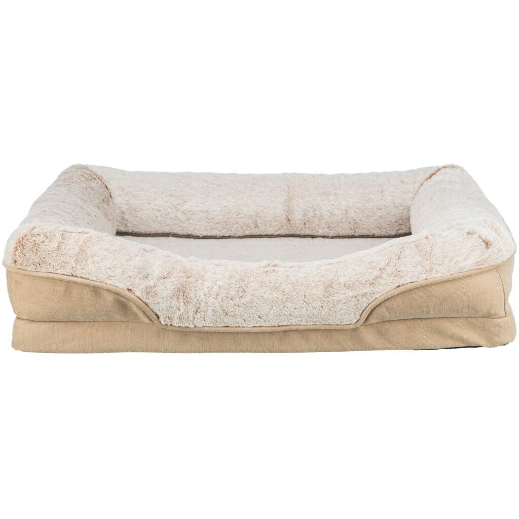 Trixie Beige Vital Bett Lino Soft, Eckig, | 70 X 55 Cm