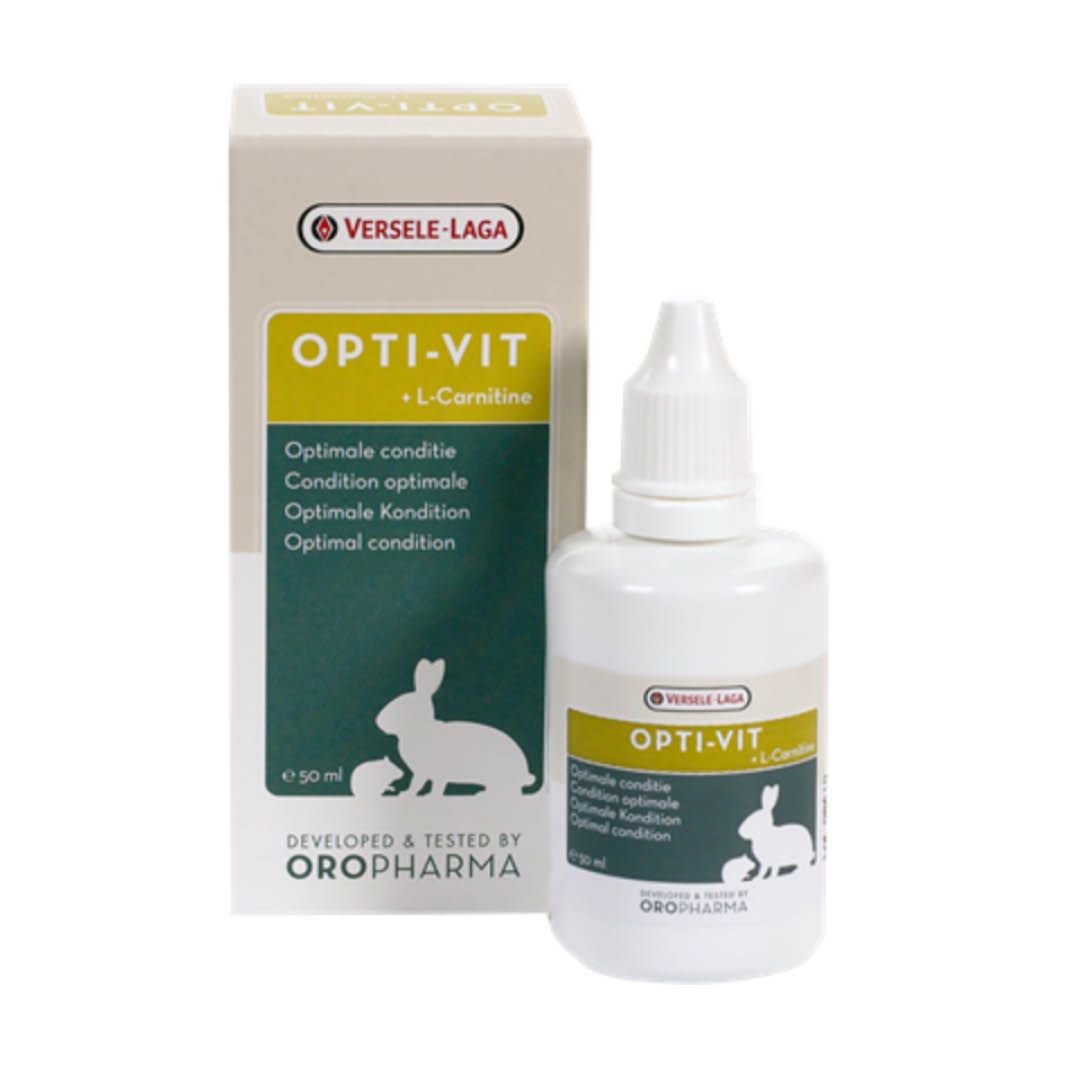 Versele Laga Oropharma Opti-Vit Multivitamin für Nager und Kaninchen | 50 ml