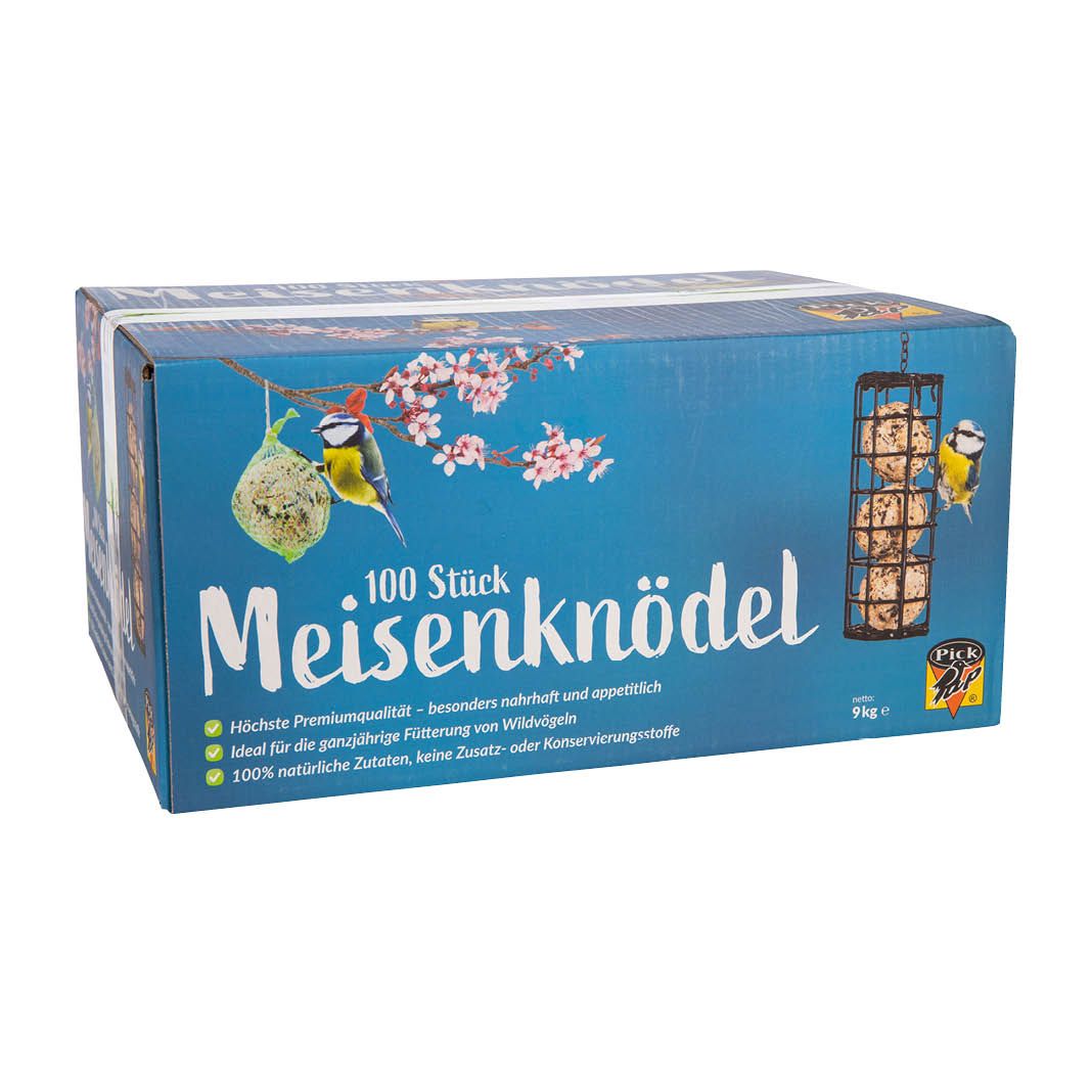 Pick up Meisenknödel lose im bunten Karton 100ST im Netz,ohne Folie | 100 Stück