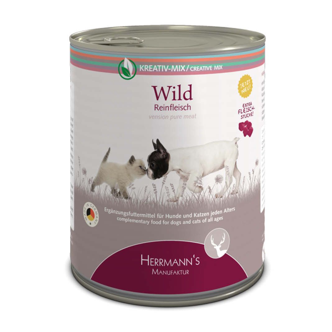 Herrmanns Selection - Reinfleisch Wild | 6 x 800 g | 6 x 800 g |  Reinfleisch Wild | 1herr0019