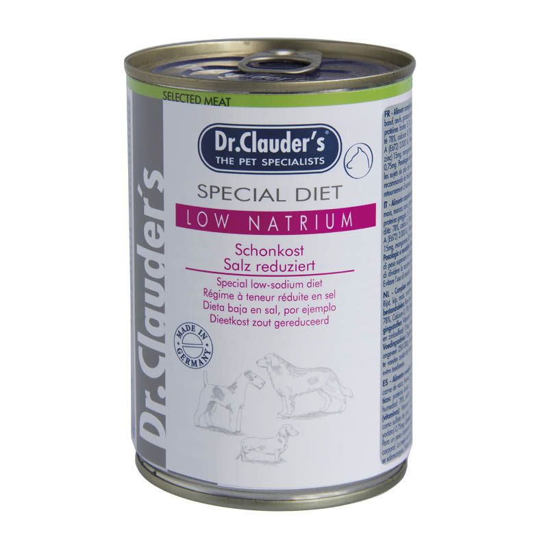 Dr. Clauder's Spezial-Diät - Schonkost - Low Calorie | 6 x 400 g