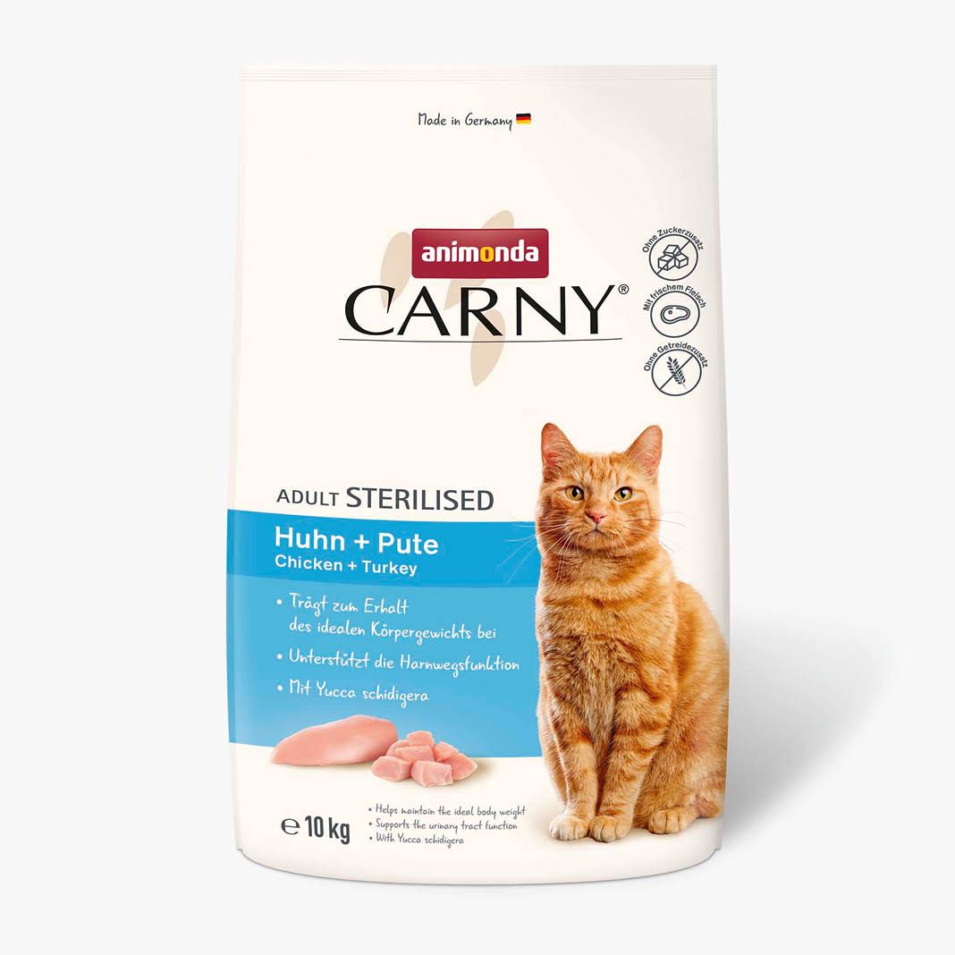 animonda Carny Adult Sterilised Huhn + Pute | 2 x 10 kg