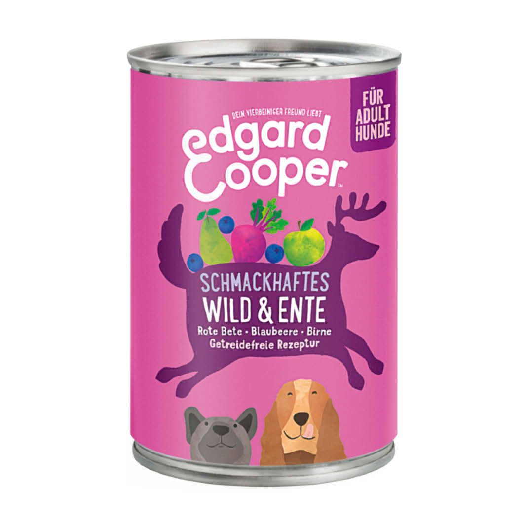 Edgard & Cooper Adult - Wild & Ente mit Rote Beete | 6 x 400 g | 6 x 400 g  | Adult - Wild & Ente mit Rote Beete | 1edga0044