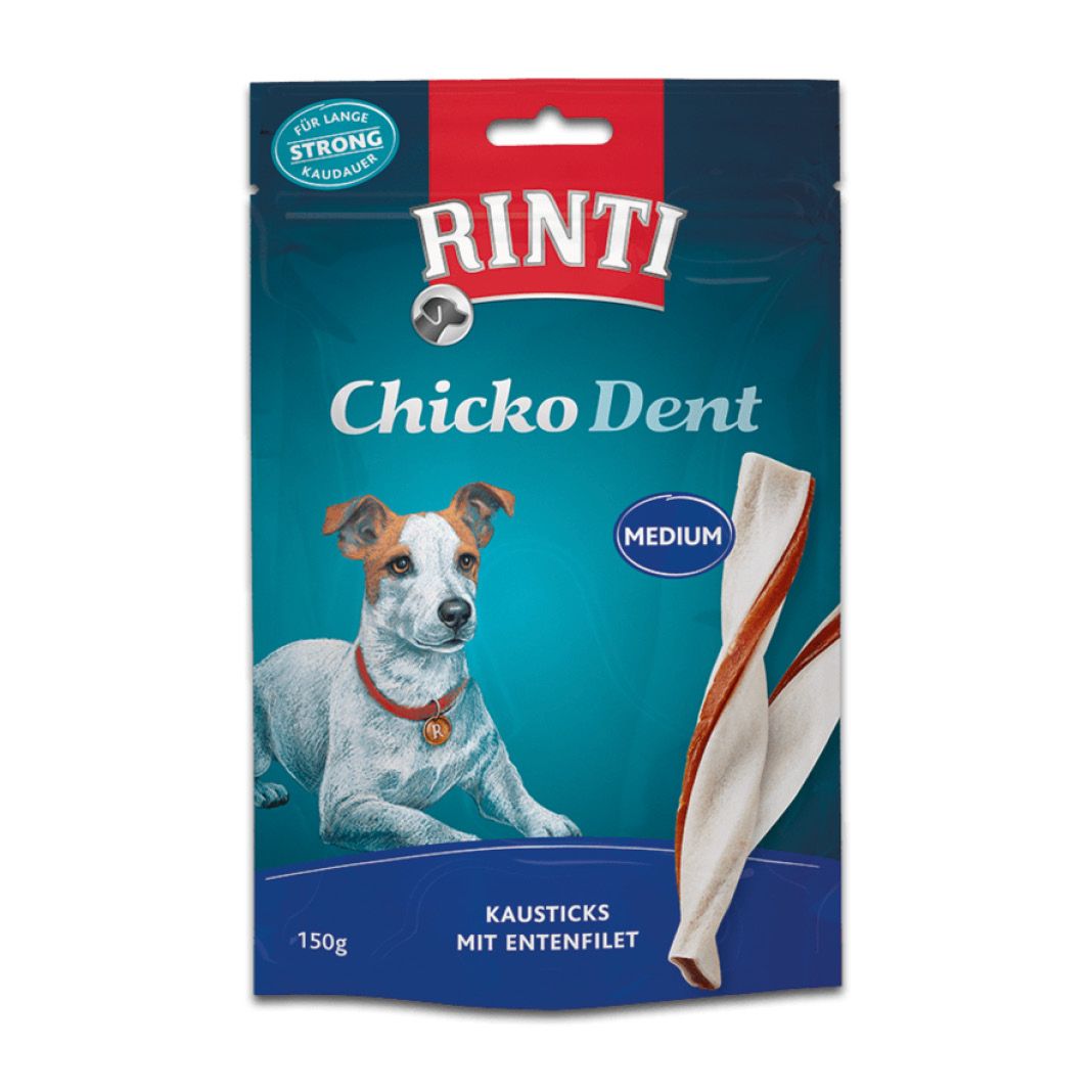 Rinti Chicko Dent Ente mittel | 9 x 150 g