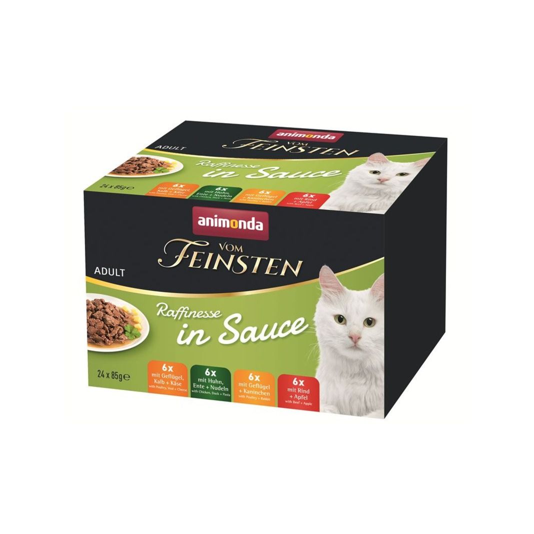 animonda Vom Feinsten Raffinesse in Sauce Mixpack