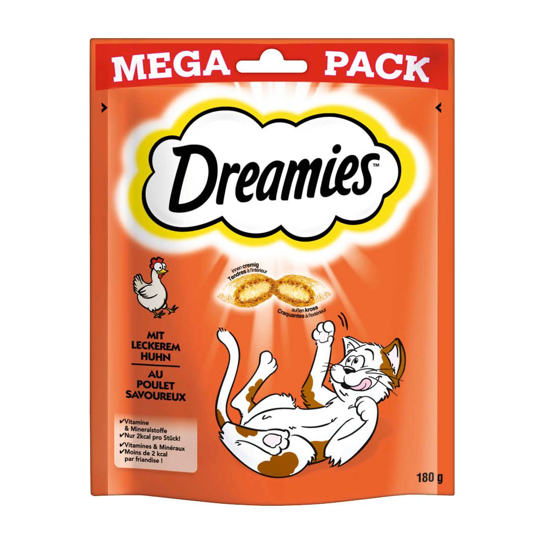 DREAMIES™ mit Huhn | 4 x 180 g