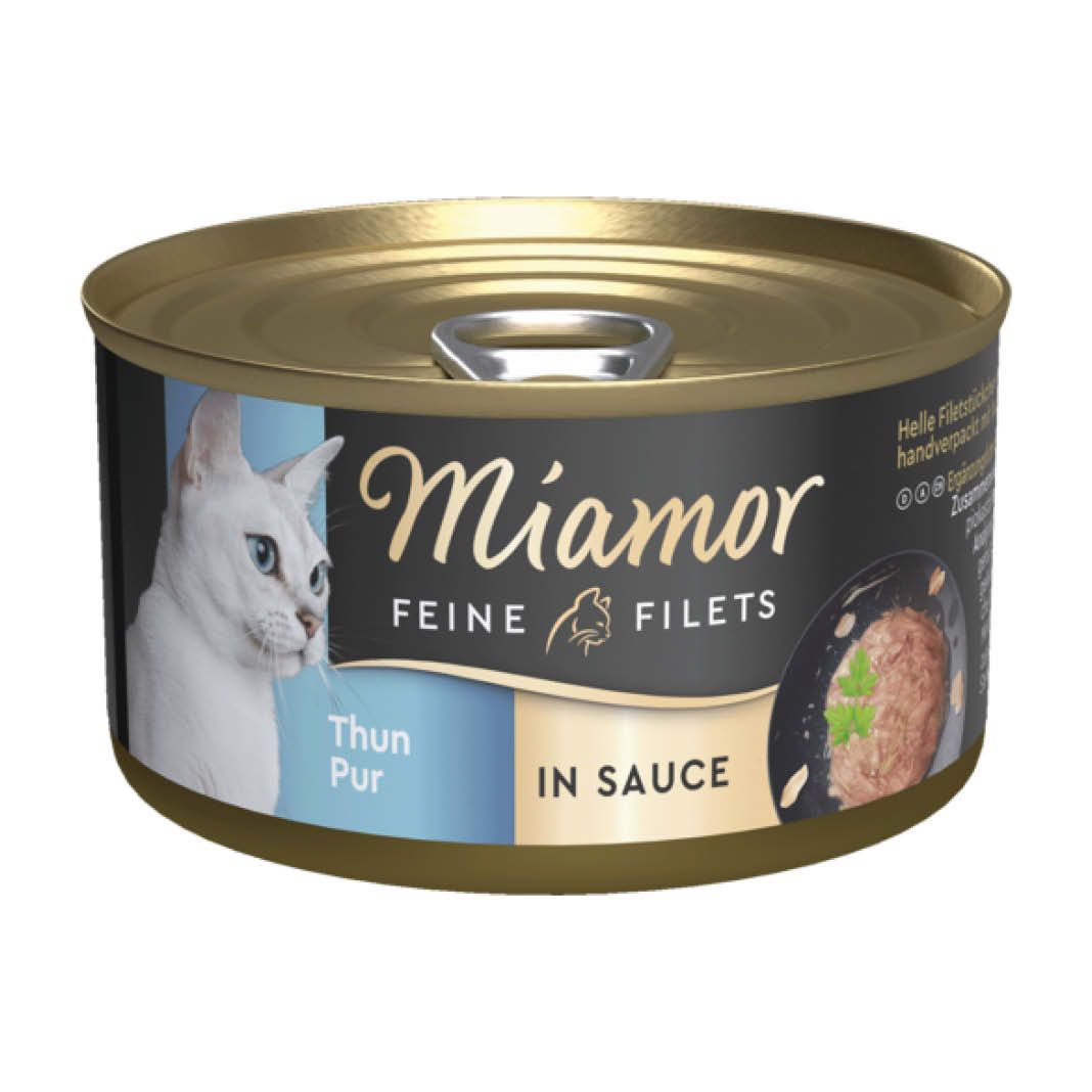 Miamor Feine Filets in Sauce Thun & Gemüse | 24 x 85 g