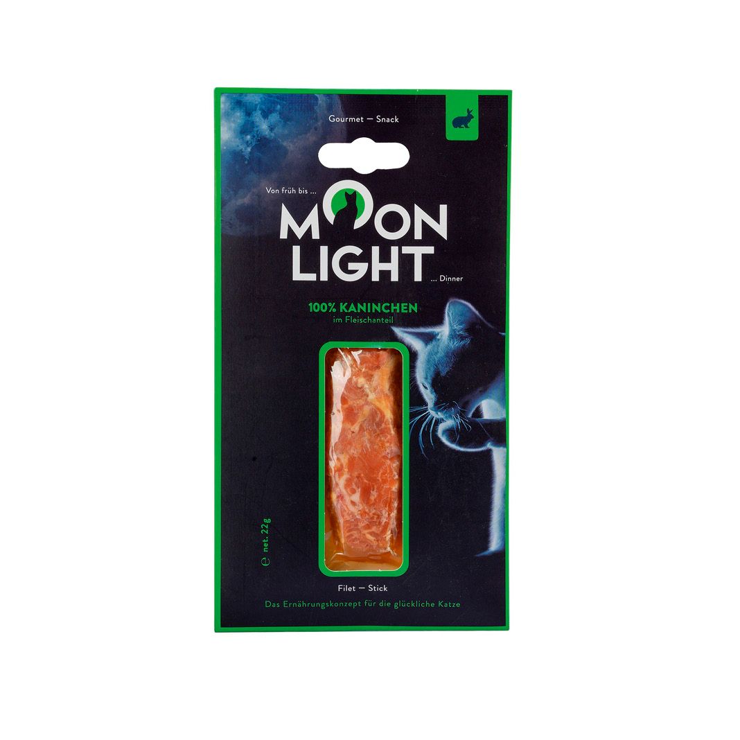 Moonlight Dinner Filet-Stick Kaninchen | 16 x 22 g