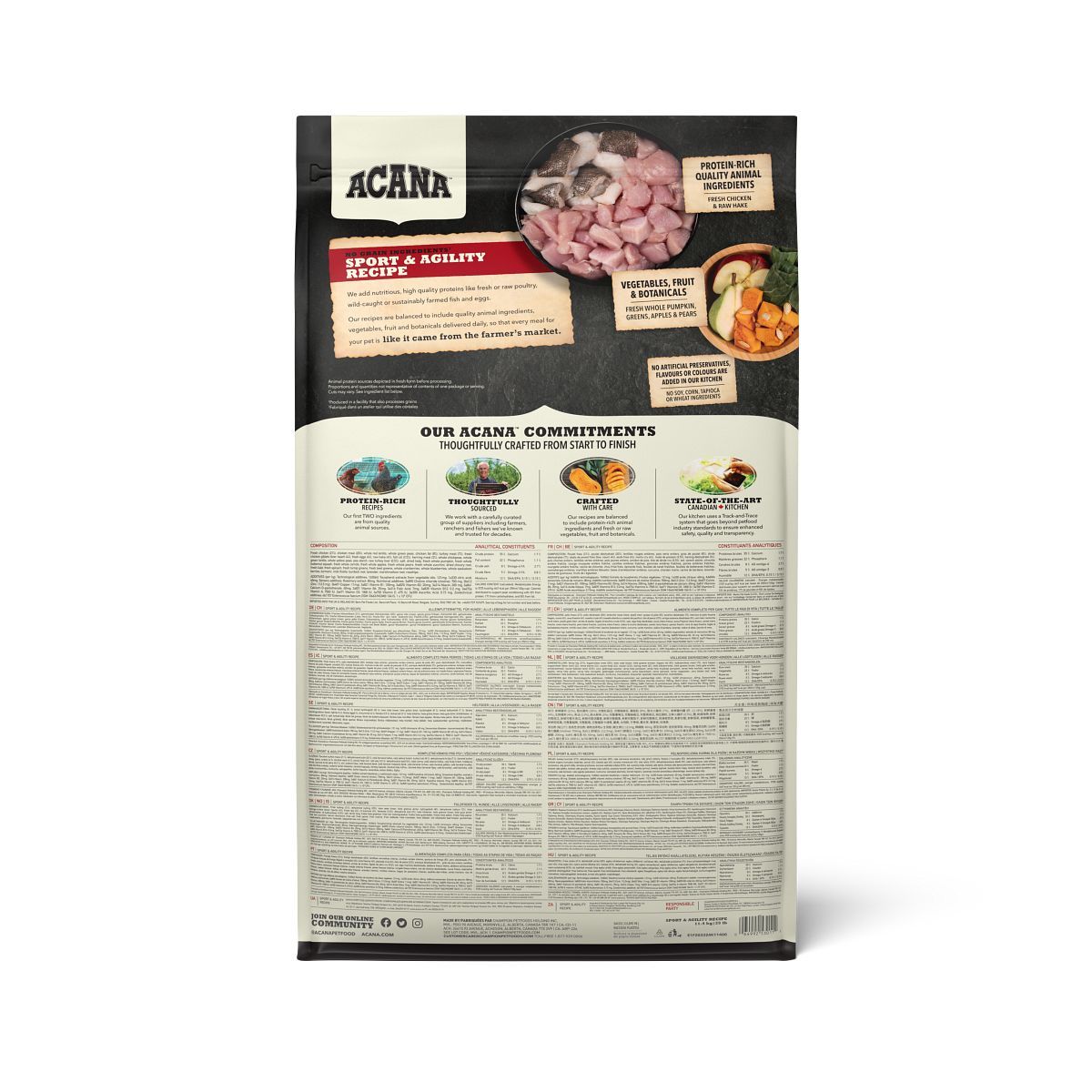 Acana Dog Sport & Agility Recipe | 11,4 kg