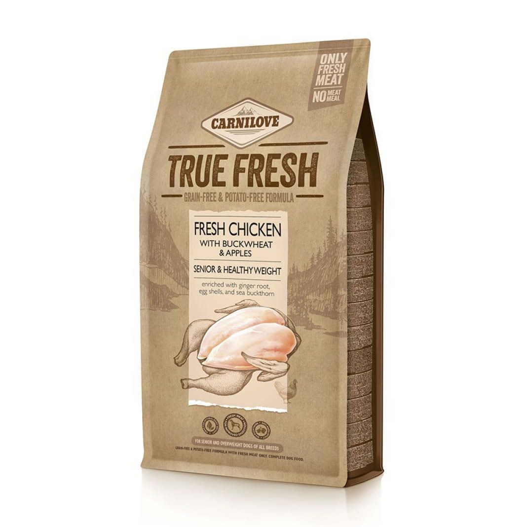 Carnilove Dog True Fresh - Senior/Gesundes Gewicht - Frisches Huhn | 1,4 kg