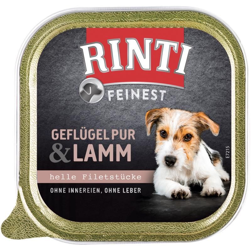 Rinti Feinest Geflügel Pur & Lamm | 11 x 150 g