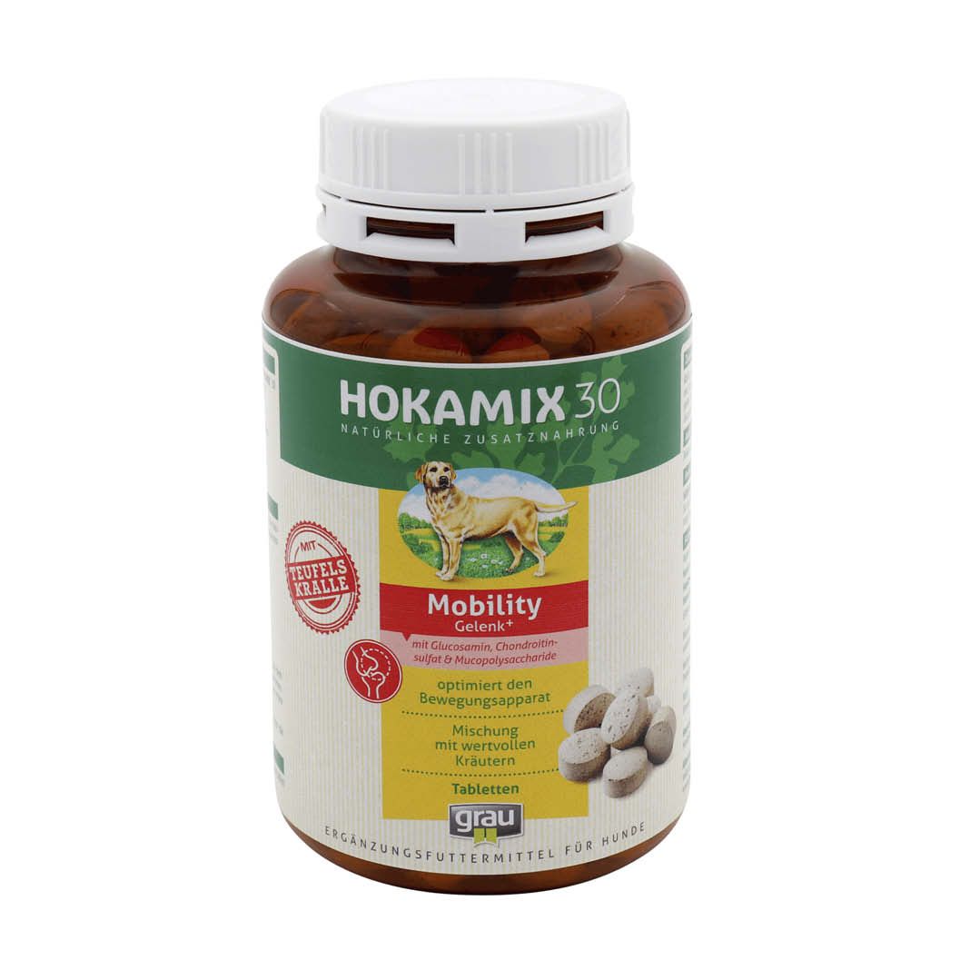 Grau Hund Hokamix30 Mobility Tabletten | 190 Stück