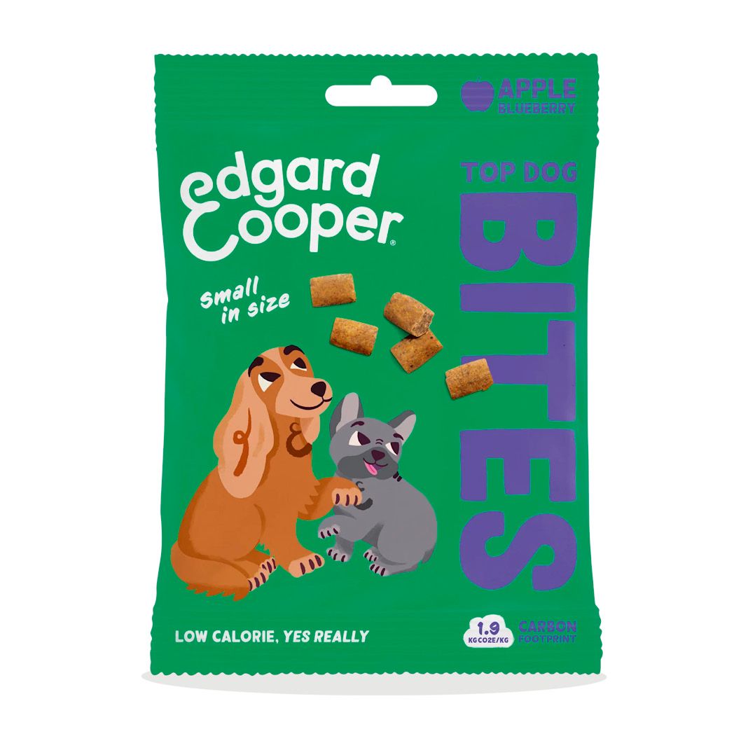 Edgard & Cooper Bites Apfel und Blaubeeren small