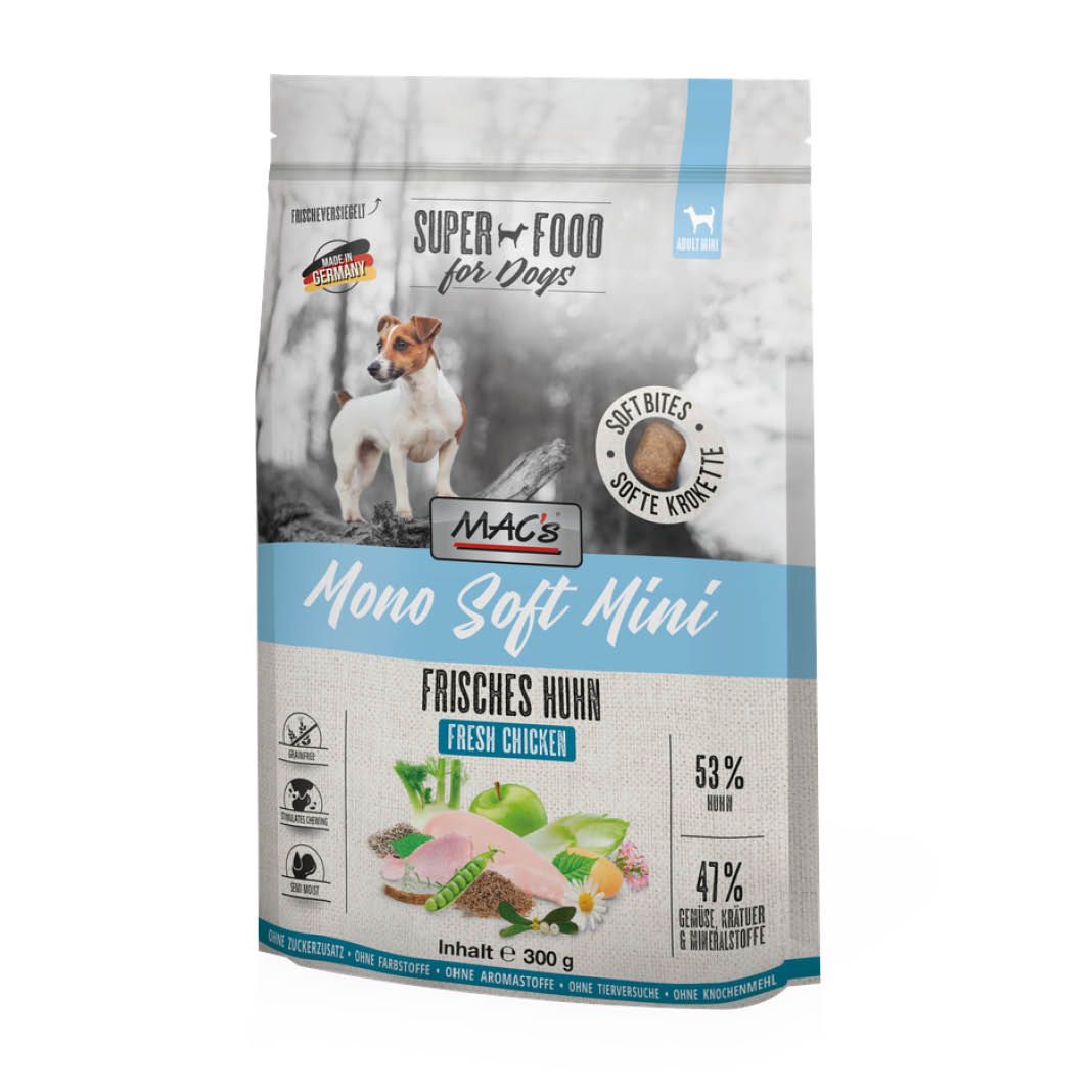 MAC's - Dog - Mono Soft Mini - Frisches Huhn | 300 g | 300 g | mac0101