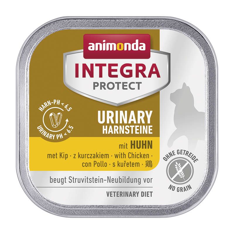 animonda INTEGRA PROTECT - Schale - Urinary Struvit - mit Huhn | 16 x 100 g