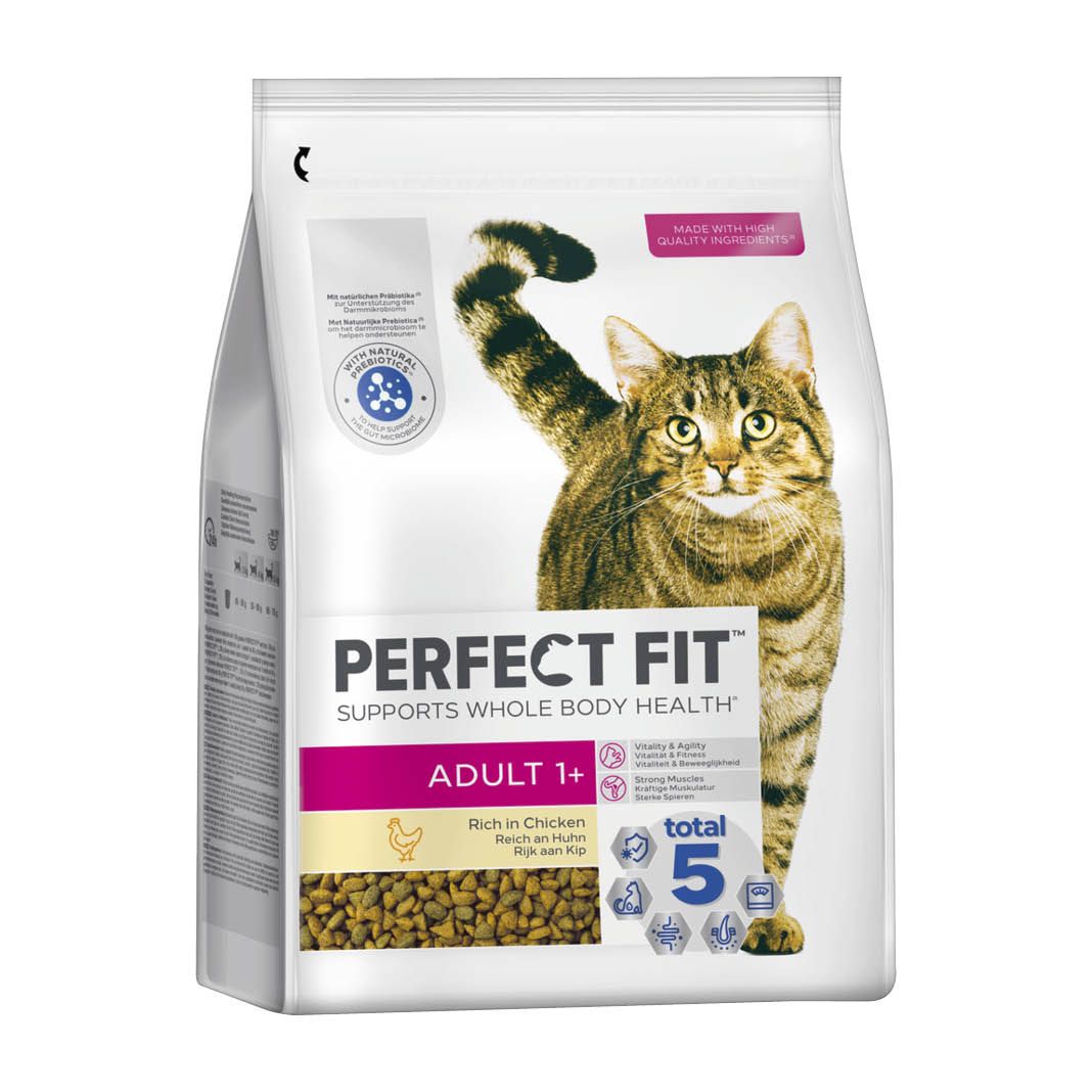 PERFECT FIT Katze Beutel Adult 1+ mit Huhn | 2 x 2,8 kg | 2 x 2,8 kg |  1perf0017